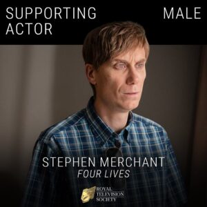 Stephen Merchant Instagram - Big thank you to @royaltelevisionsociety for the Supporting Actor award nomination. #RTSAwards