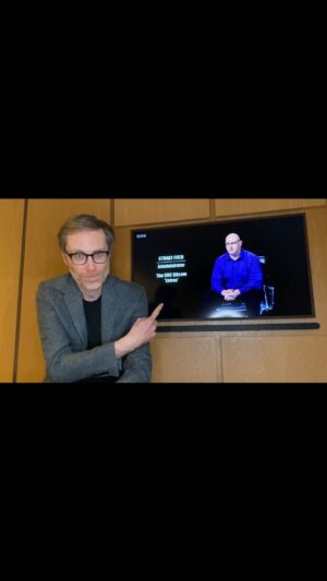 Stephen Merchant Instagram - Congratulations Stuart. Unbelievable knowledge. Safe to say if I ever find myself on Mastermind, I won’t choose one of my own shows.
