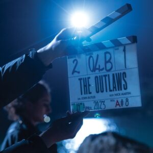 Stephen Merchant Instagram - The rumours are true. Delighted to confirm that #TheOutlaws Season 3 is now filming in Bristol. What peril lies ahead for our merry band of lawbreakers? We can’t wait for you to find out.