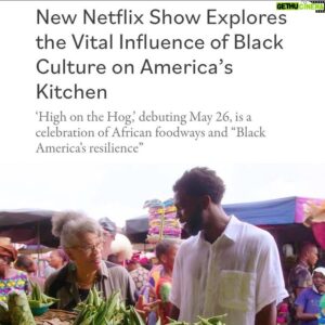 Stephen Satterfield Instagram - I’ve been keeping something on the inside for sometime. I’m lighter that it can now live with you too. And that you heard it right here me. After Two years! I’m screaming 🗣Ive been waiting!! 

🥁 🥁🥁 I‘m hosting a (soon!, 5/26) forthcoming @netflix docu-series based on the book, “High on the Hog” and also featuring its iconic author @drjessicabharris. 

I will be talking about it oh so much (and with pleasure) in the weeks ahead, but know that I’m excited about this show and want you to be too.  It was an unfathomable experience to convene with luminaries and peers, chefs and scholars across country and Continent... So much to be celebrated and explored in the vast cameos alone in the series. It’s laden with  people I deeply admire, who move me,  that I learn from and some nem is even my homies! A dream! 

This show was made possibly by the visionary Executive Producers Fabienne  Toback (@savyfaby)and Karis Jagger of @hey_sistah. It was also made possible by the perpetually groundbreaking and earth moving Director @rogerrosswilliams and the show runner with the most flow Shoshana Guy @shoshanaguy ( thank you, Shoshana 🖤🙏🏿!!!) 

Black Author, Black Director, Black EPs, Black Show runner, Black Producers (what up @lvance2010). Black Host, Black Features! Black Parade Energy!! 

Majorly grateful for the experience to work with talented and kind people like  @serenathesoupbowl @jonclas and really throughout the @onestoryup team. @lilfulteezy super job! 

Thanks to @mrdavidp for the reps and sessions that got me here, thanks to @zanafriend for keeping me sane and @ciaosamin for giving me game. Thank you @nstarkm and @thegordinier for seeing me. Immediately. Thank you @savyfaby for seeing it in me before I saw it on myself. Thank you Dr. J for giving us this and so many works to consider and engage. Thank you @e_zar for this write up @eater. 

Y’all already know I will have LOTS more to say and people to thank, but it was time to get this off my chest and get y’all hype while I decompress.  Thank you. So many y’all made this possible. 🙏🏿✨🙏🏿

High on the Hog!!! Coming to Netflix on 5/26