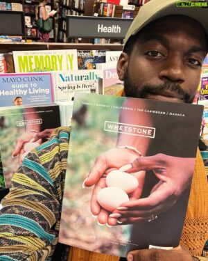 Stephen Satterfield Instagram - Gonna name this week Elation.
Nine volumes out and we just made it in at B N! 
I need to convene with mini-me ASAP. I know I can’t go backwards but if I could, me and that boy would not stop laughing at the things about to happen. And an extra boisterous belly bellow for all the detractors who were adamant that print was dead. Smh. 

Casey at the cash register asked if I had a Barnes & Noble account. I was like, “Nah, Casey, but I publish this magazine! I’m already doin a lotta business with y’all!” Casey was briefed on Elation Week and gave reciprocal energy. I was swept up in the moment and gave away the magazine I bought for myself from the shelves. I’ve never seen Whetstone with a barcode. Look at us go!

We have a campaign at Whetstone to celebrate the occasion. If you take a picture like this at @barnesandnoble you will get Volume 10 on us! Just send your pics to @whetstonemagazine DMs. 

Floating in an ocean of gratitude. A mood not to lose.