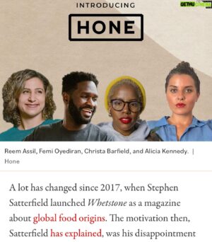 Stephen Satterfield Instagram - Let the work begin! Thanks to @eater and @buttina for this highlight of our newest venture. Ecstatic about @honetalent!! ✨🥂✨

Free game: game changers know when the game changes. ROI on attention is ♾️. 

Agency = Support as a verb and a business. Here to serve. 

WELCOME @honetalent: 

✨@aliciadkennedy @reem.assil @femingtonsteele @farmerjawn_ ✨
