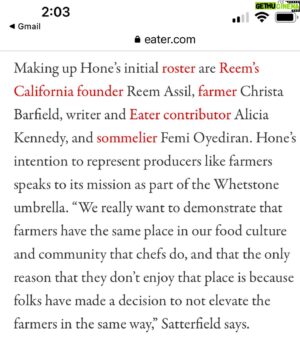 Stephen Satterfield Instagram - Let the work begin! Thanks to @eater and @buttina for this highlight of our newest venture. Ecstatic about @honetalent!! ✨🥂✨

Free game: game changers know when the game changes. ROI on attention is ♾️. 

Agency = Support as a verb and a business. Here to serve. 

WELCOME @honetalent: 

✨@aliciadkennedy @reem.assil @femingtonsteele @farmerjawn_ ✨