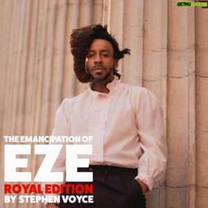 Stephen Voyce Instagram - In June I released my EP, 'The Emancipation of Eze', a 10-track project that dove into what freedom means to me, particularly relating to my mental health and my experience in the music industry. And reception to it was heartwarming; seeing people not just like the music but relate to it, in their own ways, gave me a new sense of confidence. And with that strengthened resolve came new creative inspiration, which leads me to this... on October 6th, I'll be releasing an extended version of the album called 'The Emancipation of Eze: Royal Edition', which will include 7 new songs, effectively turning the EP into an LP. Details and Pre-Save coming soon. 🇨🇦🇳🇬🇩🇪👽. 📷 @adhdtravels 
-
#newmusicalert #albumcover