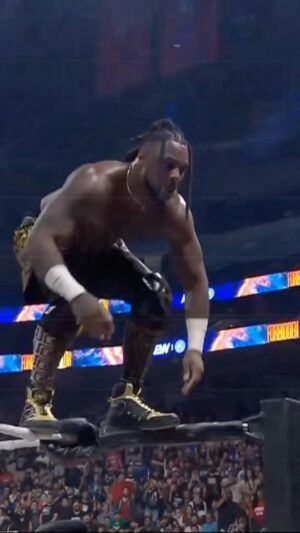 Stephon Strickland Instagram - AEW World Champion @swerveconfident defended the AEW World Championship against AEW International Champion @willospreay during #ForbiddenDoor! 

Did you miss the #ForbiddenDoor PPV? Order it right now! 🔗 allelitewrestling.com/aewonppv