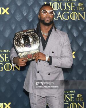 Stephon Strickland Instagram - "The green carpet" 

Thank you @houseofthedragonhbo