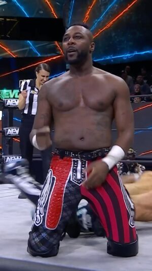 Stephon Strickland Instagram - #AEW World Champion @swerveconfident looks to make the #ForbiddenDoor part of HIS HOUSE THIS SUNDAY when he defends the title against @willospreay LIVE on PPV!