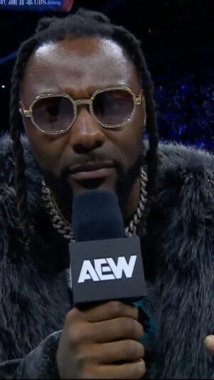 Stephon Strickland Instagram - AEW World Champion @swerveconfident has a message for AEW International Champion @willospreay! Watch #AEWDynamite LIVE on TBS!