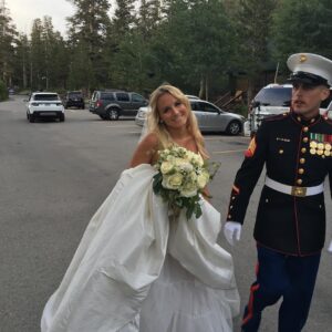 Sterling Knight Instagram - They did it!!! #zackandheathergothitched Those dress blues though! #oorah
