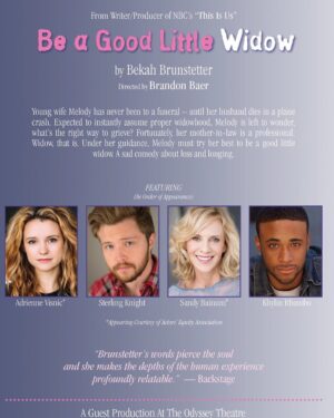 Sterling Knight Instagram - Sooo excited to let y’all in on this amazing news. I’ve been lucky enough to have spent the last few weeks working with this amazingly talented cast on this beautiful play! If you’re in Los Angeles, come check it out and get in on the fun! Watch my story today and coming up for special little nuggets. #beagoodlittlewidow #theaterlife  Link in bio for tickets!!