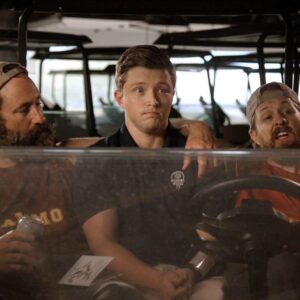 Sterling Knight Instagram - How's everyone enjoying #intherough ?! New episodes every Tuesday and Thursday at Go90.com and #ratedred . Things are getting weird as you can tell by this pic of @thebradcarter @thestephenpeace and me. Tell everyone you know cause this show is hilarious!