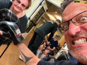 Steve Blum Instagram - My Mom kicks ass.  Literally.
