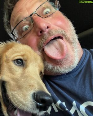 Steve Blum Instagram - Happy May the Fourth!! Welcome to our new puppy Chewy!  We’re in love with this good girl.