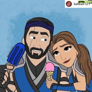 Steve Blum Instagram - Today's #fanartfriday features art by @kellkell121 
• • • RePosted @withregram • • •
If Mortal Kombat was a Disney movie, Kuai would be my prince. Happy Valentine’s Day! 🥰
•
#mortalkombat #mk11 #mkaftermath #grandmaster #subzero #disneyprince #kuailiang #digitalart #procreate #netherrealmstudios #videogames #ship #love #valentines #steveblumfanart