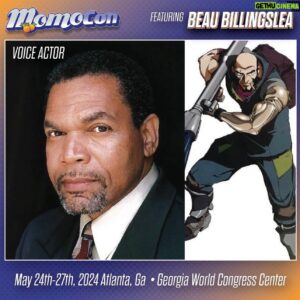 Steve Blum Instagram - ATLANTA!!! I'm gonna be in your town THIS WEEKEND at  @momocon and there's gonna be LOTS OF other great actors and artists there, too!
>>I'm only at the event Friday thru Sunday, but others will be there all 4 days -- check the website for more info!
See you there, Space Cowboy...

• • •
Posted @withregram • @momocon The man, the myth, the LEGEND Steve Blum will be joining us for MomoCon 2024!

Steve Blum’s unmistakable deep, raspy, yet sometimes silky-smooth voice has landed him a career full of incredible, iconic characters. He’s been the Voice of T.O.M. the robotic Promo host from Toonami (on Adult Swim) since 2000, and a pro Voice Actor for over 30 years. Best known as Spike from Cowboy Bebop, Zeb from Star Wars Rebels, Wolverine from X-Men Cartoons & Games, Starscream from Transformers Prime, Tank Dempsey from Call of Duty, Grunt from Mass Effect, Subzero and others from Mortal Kombat X and 11, Brimstone from Valorant, Neon White from Neon White, Amon from Avatar: The Legend of Korra, Shoe and Sparky from the Boxtrolls feature film & thousands of other characters from shows, games, commercials (including the “Oh thank heaven” guy from 7-11 and dozens of others) and vocal appearances in movies like Bumblebee, Solo, Rogue One, Rise of Skywalker, Incredibles 2 and Shazam. His huge vocal range has made him one of the most sought after voice actors on the planet. He currently holds 4 Guinness World Records – including the most Prolific Voice Actor in Video Games (since 2012)! Steve also teaches online Voiceover classes through his company Blumvoxstudios.com