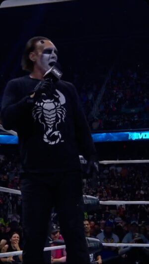 Steve Borden Instagram - EXCLUSIVE! After AEW Revolution went off the air, Sting shared some final words. | AEW Revolution