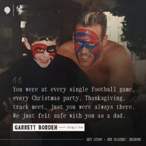Steve Borden Instagram - Dad. Husband. Brother. Friend. Icon.⁠ This one’s for @stinger. (Link in bio)