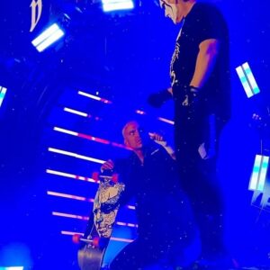 Steve Borden Instagram - Best tag-team partner I ever had. Thank you, @darbyallin! #andstill #undefeated #aew 🛹🦂