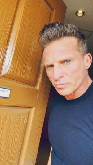 Steve Burton Instagram - Check me out on @thetalkcbs today!! Had a great time and got to hang with some friends! Tune in!