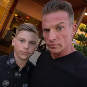 Steve Burton Instagram - My dude Jack! Celebrating his sisters bday this weekend.. blessed to have these awesome kids. Have a great day! #grateful