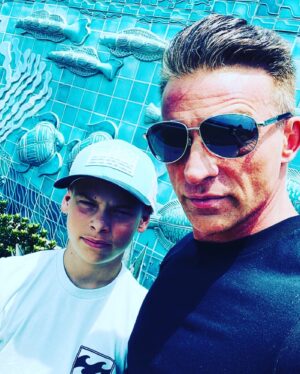 Steve Burton Instagram - Wow!! 16!! Happy Birthday to the greatest son! Jack Burton! Time flies. Cherishing every moment with this young man. Couldn’t be more proud of who he is and still becoming. Light years ahead of where I was 🤣. Happy Birthday buddy! Honored to be your dad! Believe and  Achieve 🙏🏻💪🏼❤️