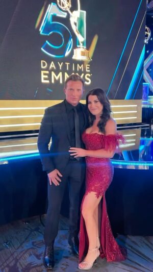 Steve Burton Instagram - It just ALL feels like home. 

So grateful. 

“Life is not about waiting for the storm to pass, but about learning to dance in the rain.” – Vivian Greene

I’ve learned to dance. 

🙏🏻 @generalhospitalabc and to all the fans who make it possible. 

#daytimeemmys #generalhospitalabc

Makeup:
@beautyby_karol 
Hair: 
@hairby_anzhela