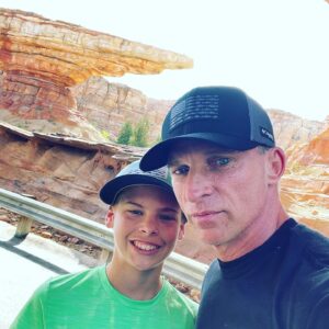 Steve Burton Instagram - My boy Jack. Disneyland. Have a good week!