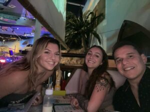 Steve Cardenas Instagram - What a team! My daughter @camidaviss and her friend @ally_desantisss came to Orlando with my granddaughter to go to Disney this week and check out the @rangerstop_convention this weekend!  So happy to see them!