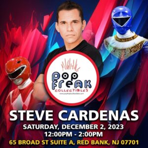 Steve Cardenas Instagram - Next weekend!  Come see me in the jersey are at these spots!! @popfreakcollectibles @pandorasboxtoysandcollectibles