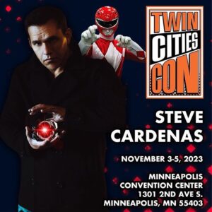 Steve Cardenas Instagram - I know you guys have all been biting your nails waiting for me to announce where I’ll be this weekend…well, the wait is over!  MINNEAPOLIS!!! That’s right,  Catch me inside…the Twin Cities Con November 3-5!  This is a big show!  Over 75 celebrities and over 50 artists!! Definitely don’t wanna miss this one!  See you there!