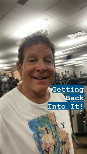 Steve Guttenberg Instagram - Sometimes it just takes getting up and getting started for me to feel motivated. Here’s to getting back into it!