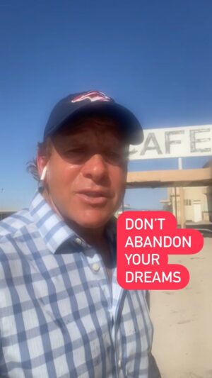 Steve Guttenberg Instagram - Don’t abandon your hopes and dreams!
