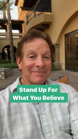 Steve Guttenberg Instagram - Sometimes it can be hard to stand up for what you believe in, even if you’re the only one in the room.
