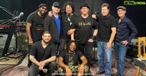 Steve Lukather Instagram - Repost 
I lost the last photo.
Old man tech. Hahaha