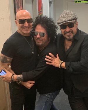 Steve Lukather Instagram - Kenny - Me and Fab accidental hang @Hollywoodstudioreantals