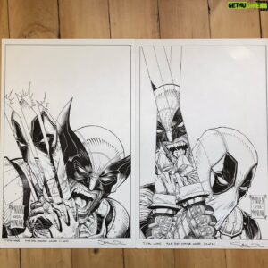 Steve McNiven Instagram - Here’s a set of Hulk 340 cover homages I did for Marvel that will be available as covers for an upcoming Marvel Deadpool/Wolverine story. Always fun to show my love for the characters and the fantastic artwork of the one and only @toddmcfarlane ! #deadpool #wolverine #marvelcomics #hulk340 #homagecovers #penandinkart #stevemcniven