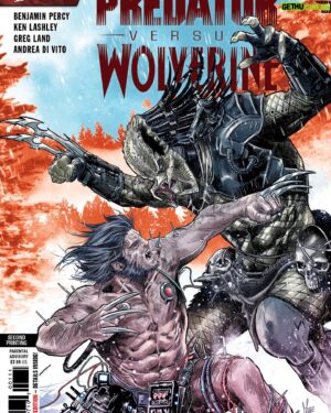 Steve McNiven Instagram - Just heard from Marvel that they are doing a second print of @benjamin.percy and @ledkilla @gregwland @andreadivitoart new Predator vs Wolverine issue one! Looks like one of the covers for the second print will be a virgin variant of my original cover, which essentially means it will be printed with no trade dress ( title and whatnot). Very cool! Marvel said the final cut off for ordering it is Monday October 2nd. If you’re interested, go to your local comic shop and let them know! #secondprint #marvelcomics #predatorvswolverine