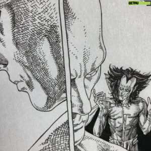 Steve McNiven Instagram - Here’s a look at the inks for page 5 of my surfer story! #silversurfer #marvelcomics #originalcomicart #inkonparchment #stevemcniven
