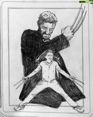 Steve McNiven Instagram - Here’s a couple more rough concept sketches I did for the Logan Steel box thing! I hope you are enjoying free comic book day everyone! #loganmovie #steelboxart #pencildrawing #wolverine #x23 #stevemcniven