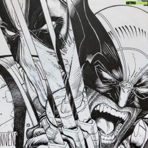 Steve McNiven Instagram - Here’s a set of Hulk 340 cover homages I did for Marvel that will be available as covers for an upcoming Marvel Deadpool/Wolverine story. Always fun to show my love for the characters and the fantastic artwork of the one and only @toddmcfarlane ! #deadpool #wolverine #marvelcomics #hulk340 #homagecovers #penandinkart #stevemcniven