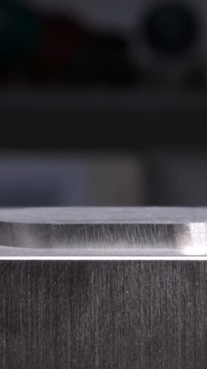 Steve Mould Instagram - Wire EDM is an insanely precise manufacturing method. But there's a trick behind this objects that appear to have no seam.
#wireedm #science #interestingfacts #metal