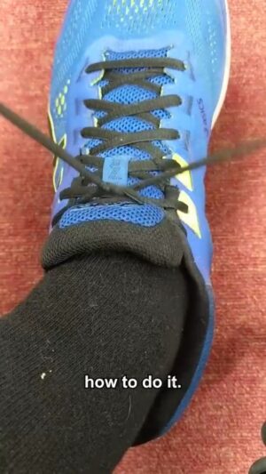 Steve Mould Instagram - How to tie your shoe laces extra fast