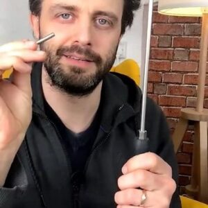 Steve Mould Instagram - Magnets climbing up a screwdriver
#science #sciencefacts #interestingfacts