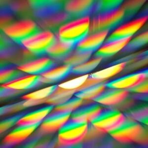 Steve Mould Instagram - With a diffraction grating, you can do way more than turn a dot of laser light into a line or grid of dots.
#funfacts #interestingfacts #diffractiongrating #sciencefacts