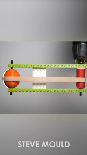 Steve Mould Instagram - Crowned Pulleys do this bizarre counterintuitive thing instead of slipping off…. #interestingfacts