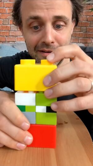 Steve Mould Instagram - So it turns out different Lego sizes are actually compatible with each other 👀
#lego #toys #funfacts #funny