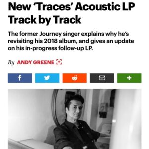 Steve Perry Instagram - A Special Thanks to Andy Greene and @rollingstone (who also did my original Traces interview) for this most recent opportunity to talk about my inspiration for stripping the “Traces” songs down to the “campfire test.” Listen while reading at the link in bio.