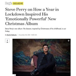 Steve Perry Instagram - Here’s some Sunday reading about why I wanted to make a Christmas record this year. Link in bio @people