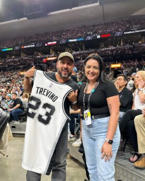 Steve Trevino Instagram - Wow! Thank you @spurs go spurs go!!!!! @prestigemotorsportstx @jake.crownover @samlicerio