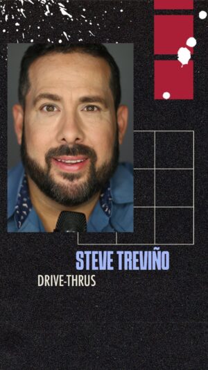 Steve Trevino Instagram - Drive-Thrus.
 
@TexasTrevino returns to the @BreaImprov this weekend, June 28-30!
 
#jokes #comedy #standup #improvcomedyclubs #comedyclub #fyp #stevetrevino #marriage #drivethru #mcdonalds #wholewheatbun #breacalifornia
